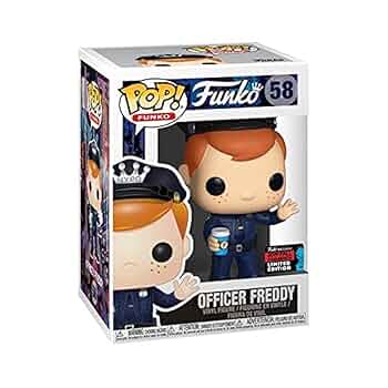 Amazon.com: Funko POP 58 - Officer Freddy (2019 Fall